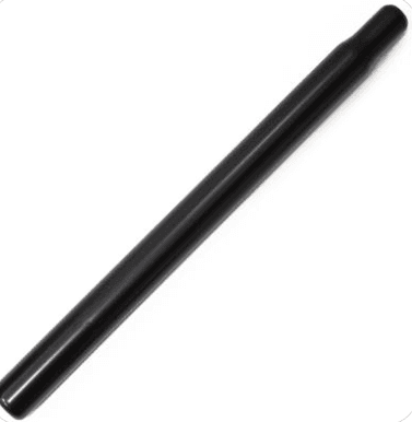 CANOTE DE SELIM 27,2 AÇO 350mm PRETO PACO - 10607