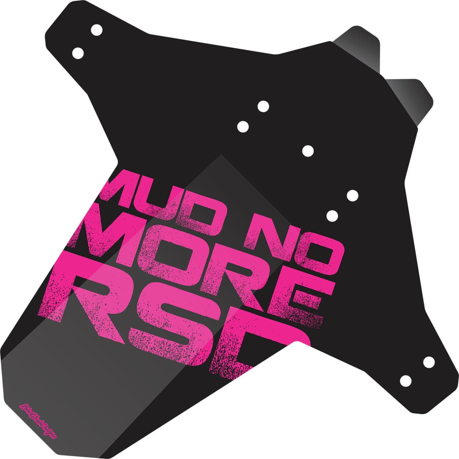 PARALAMA 29 DIANT. PLAST. MUD NO MORE  preto/rosa - 81797