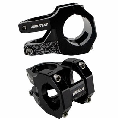 SUPORTE GUIDÃO A-SET MTB 31,8 x 35mm BRUTUS PRETO nova -56866