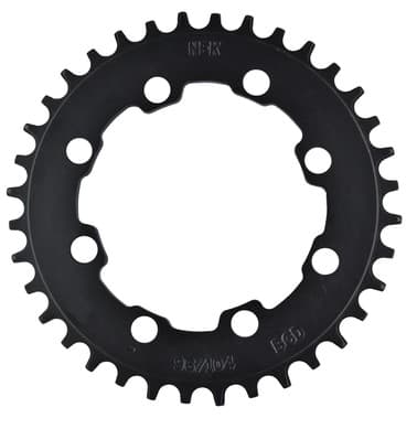 ENGRENAGEM ALUM AVULSA 34D BCD 104 ASSIMÉTRICA NEK PRETO - 3622