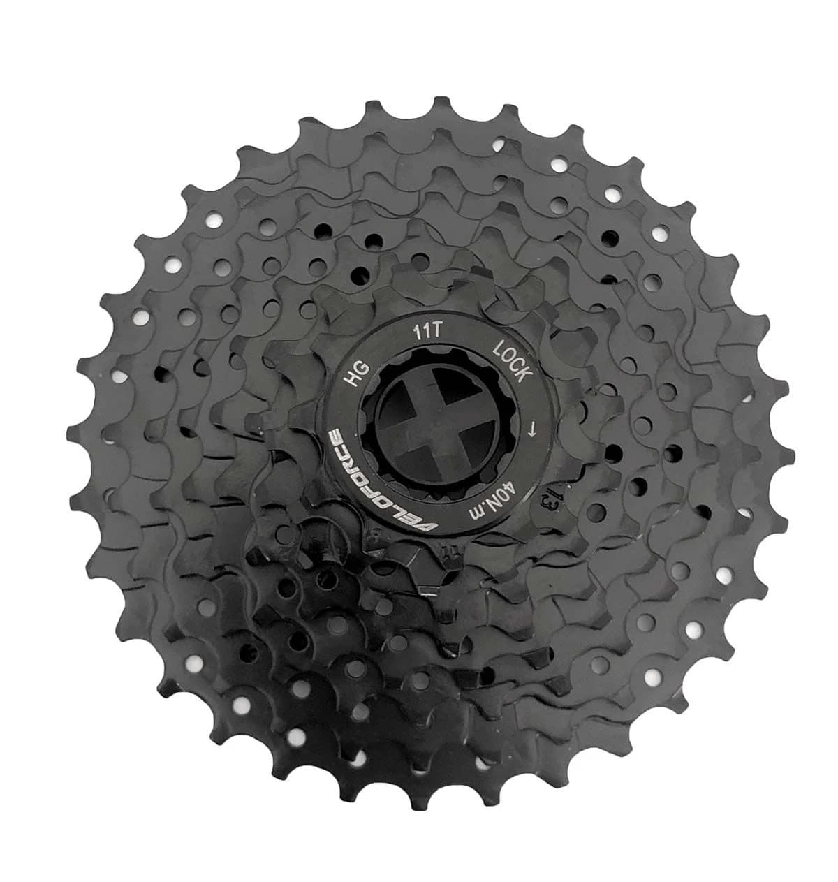CATRACA K7 8v 11/32 INDEX VELOFORCE PRETO - 13228