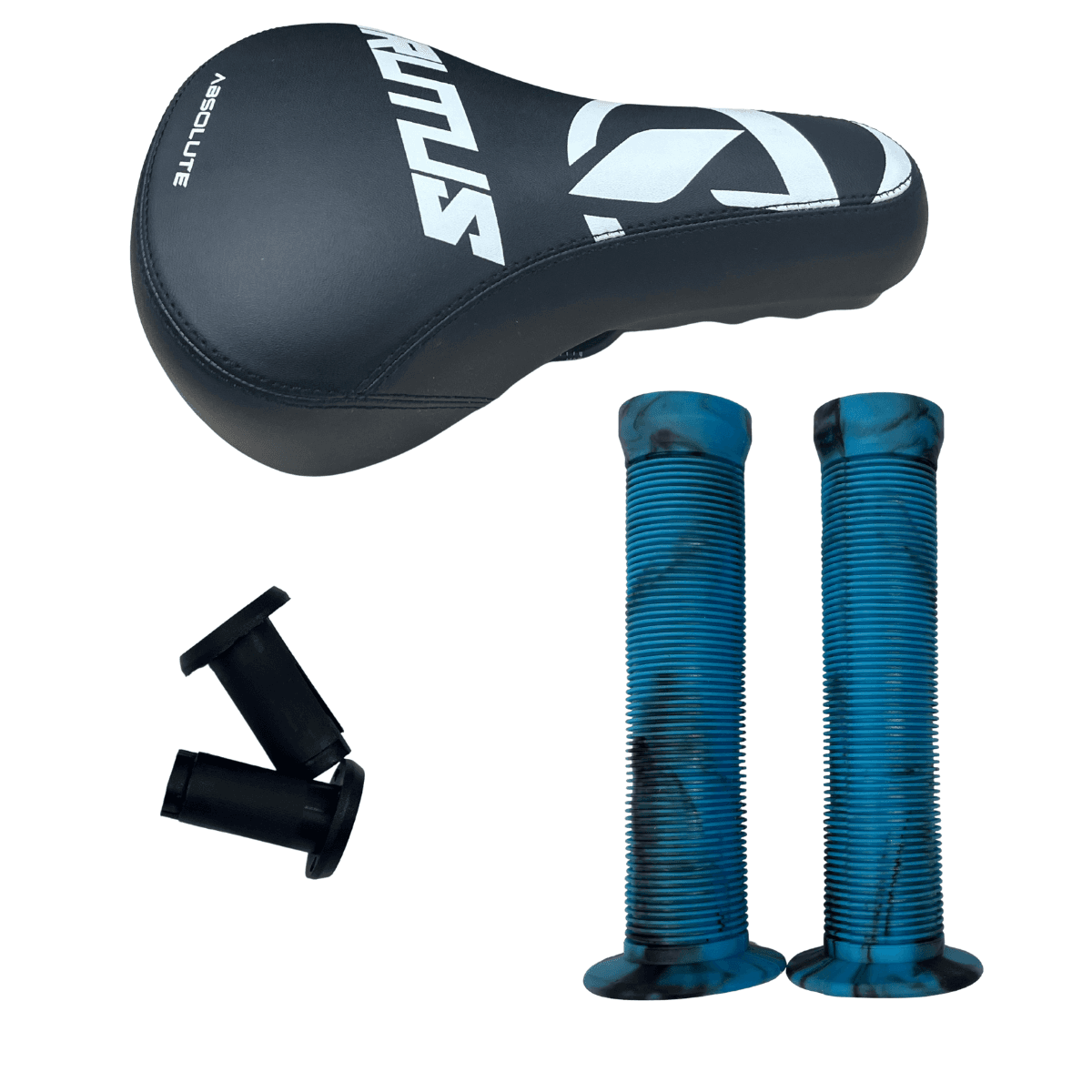 Kit Selim Brutus Punho 145 mm Freeride Dirt BMX  - Azul