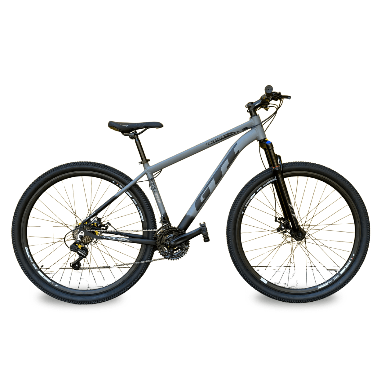 BICICLETA ARO 29  ALUM. ROMA GTI T17 BLC CINZA/PRETO - 82340
