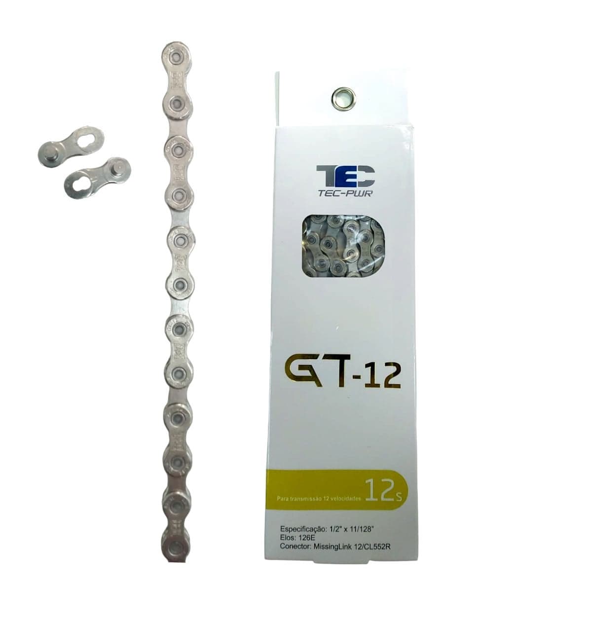 CORRENTE FINA 12v INDEX 118 elos POWERLINK GT TEC - 15181