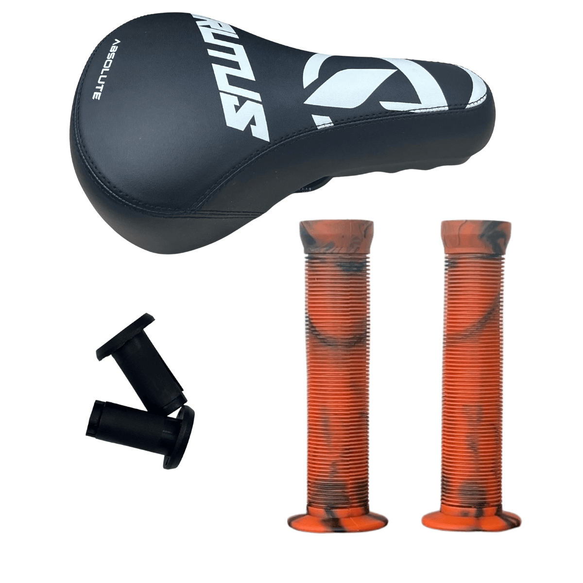 Kit Selim Brutus Punho 145 mm Freeride Dirt BMX  - Laranja